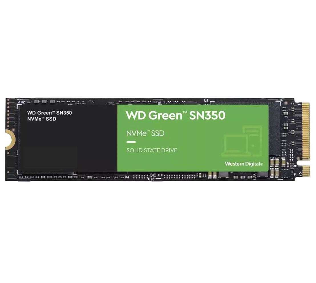 Western Digital WD Green SN350 2TB M.2 NVMe SSD 3200MB/s 3000MB/s R/W 340K/380K IOPS1M hrs MTTF 3yrs wty (LS)