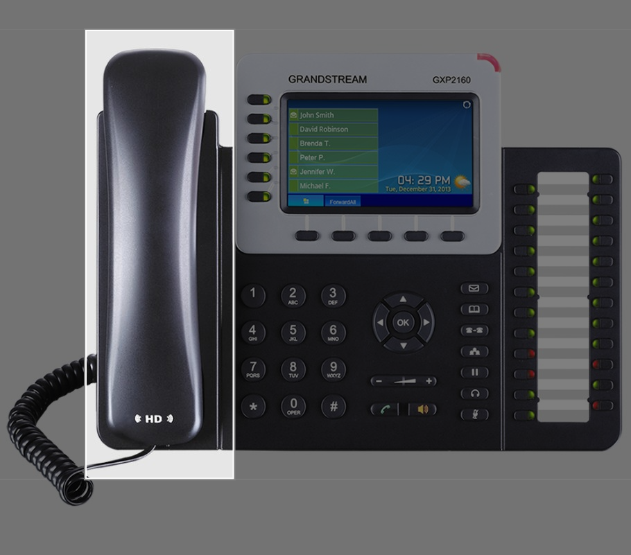 Spare Handset for *LS Grandstream GXP2160 6 Line IP Phone