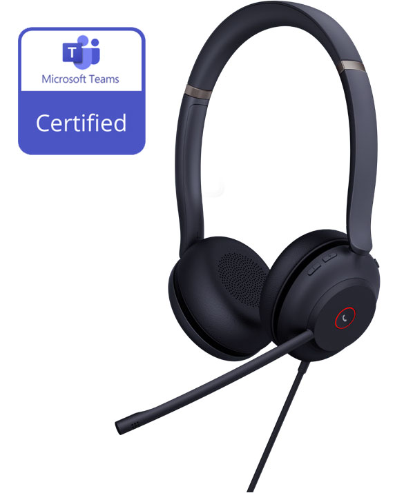Yealink TEAMS-UH37-D MicrosoftTeams Certified USB Wired Headset