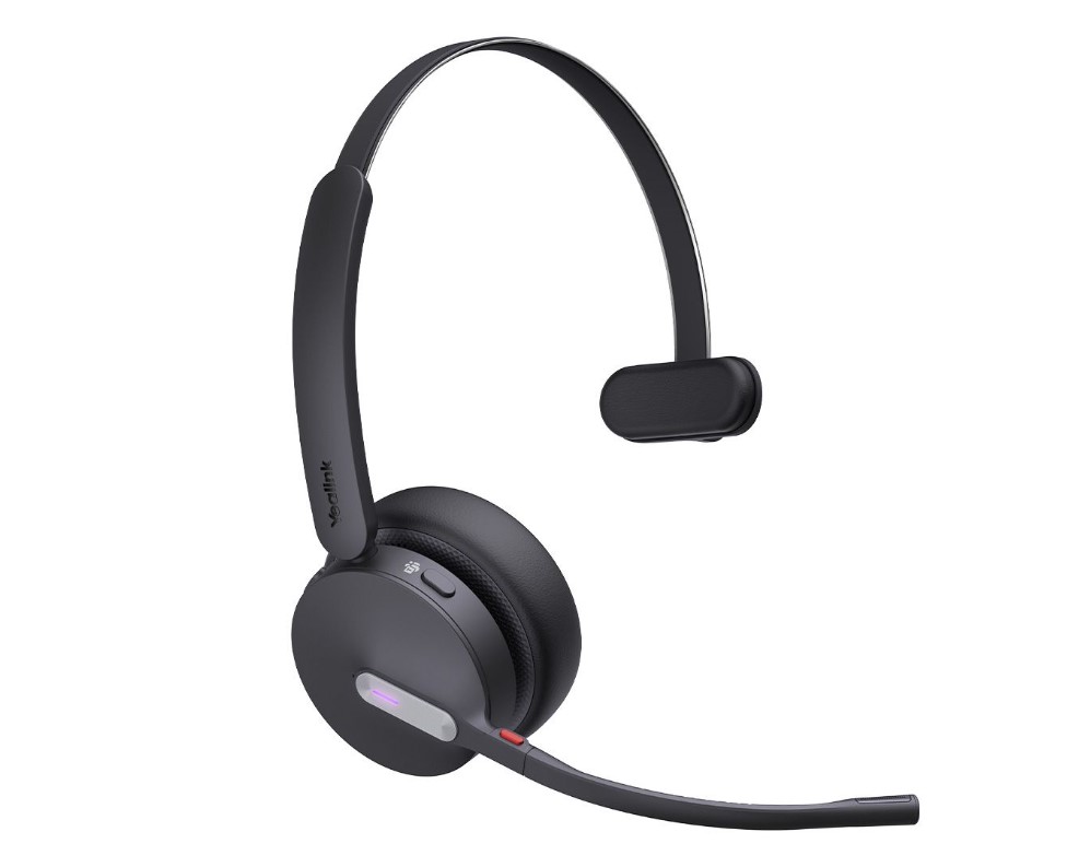 Yealink WH64 Hybrid Mono with Charging Stand DECT Wireless Headset