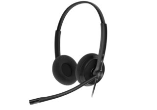 Yealink YHD342-LITE Wideband QD Dual Headset with Lightweight Foam Ear Cushion
