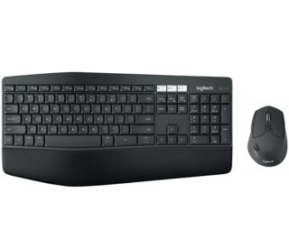(LS)Logitech MK850 Wireless Desktop Keyboard Mouse Combo 3 year battery Incurve keys Low profile Cushioned palm rest ~920-002510 KBLT-MK710 KBLT-MX800