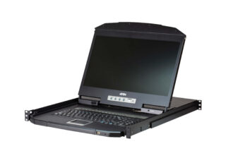 Aten Rackmount KVM Switch 8 Port VGA w/ 18.5" LCD Display