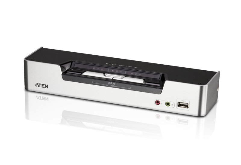 Aten Desktop KVMP Switch 2 Port Dual Display DVI Dual Link w/ audio