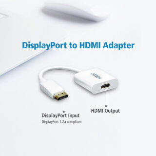 Aten VanCryst DisplayPort (M) to VGA (F) Adapter