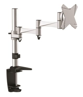 Astrotek Monitor Arm Desk Mount Height Adjustable Stand for Single LCD Display 23.8" 24" 27" 31.5" 32" 8kg 30° Tilt 180° Swivel 360° Pivot VESA LS