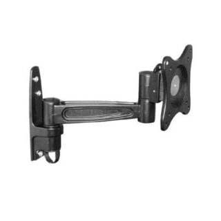 Brateck Single Monitor Wall Mount tilting Swivel Wall Bracket Mount VESA 75mm/100mm For most 13''-27” LED