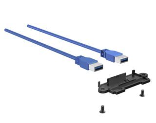 Brateck LDT20 Series USB port expansion. USB Cable and Plastic Part