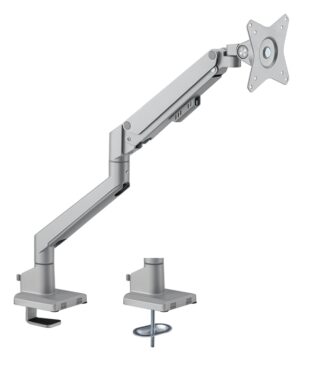 Brateck Single Monitor Thin Gas Spring Monitor Arm Fit Most 17"-32" Monitors