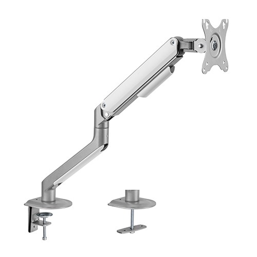 Brateck Single Monitor Economical Spring-Assisted Monitor Arm Fit Most 17"-32" Monitors