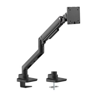 Brateck Fabulous Desk-Mounted Heavy-Duty Gas Spring Monitor Arm Fit Most 17"-49" Monitor Up to 20KG VESA 75x75