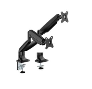 Brateck LDT82-C024-BK Dual Screen Heavy-Duty Gas Spring Monitory Arm with For most 17"~35" Monitors