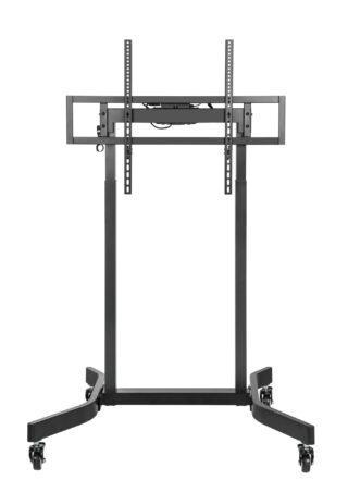 Brateck Standard Motorized TV Cart Fit 55"-100" Up to 120kg- Matte Black