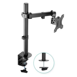 (LS) mbeat® activiva ErgoLife Single Monitor Screen Double Joint Monitor Arm Fit Screen Screen:13""- 32"" Detachable VESA Net Weight3kg