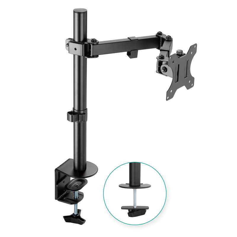 (LS) mbeat® activiva ErgoLife Single Monitor Screen Double Joint Monitor Arm Fit Screen Screen:13""- 32"" Detachable VESA Net Weight3kg