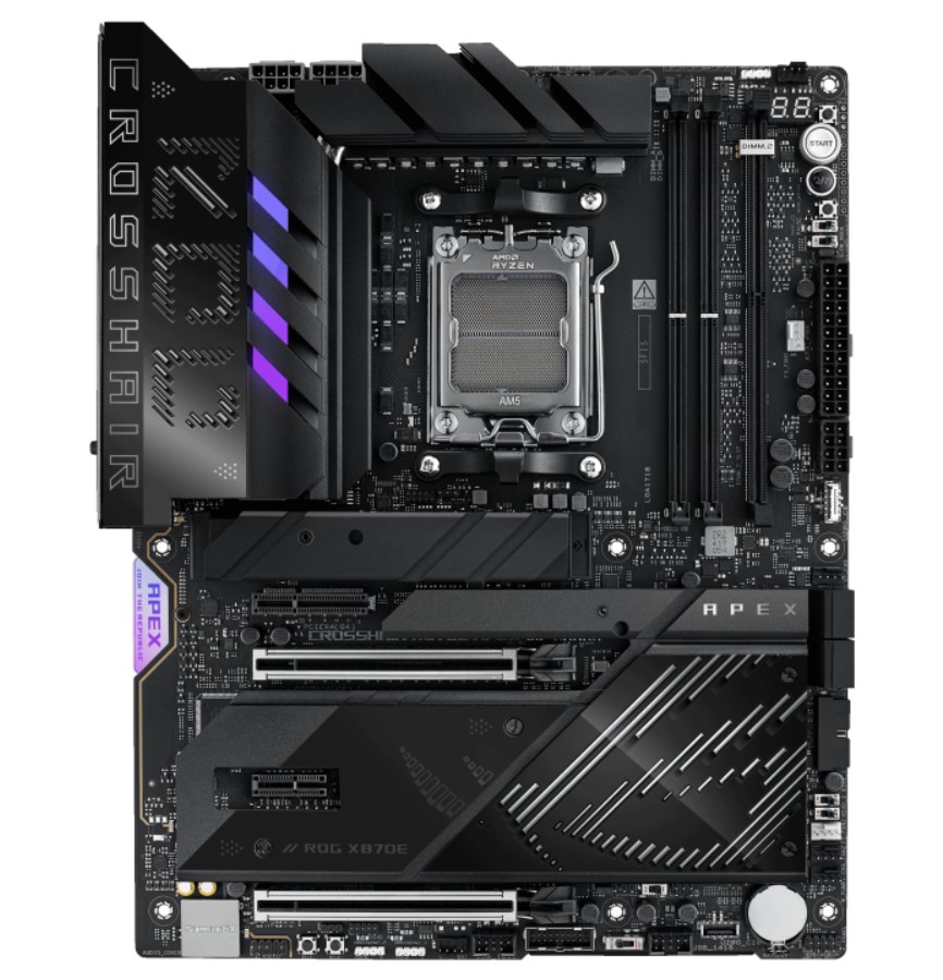ASUS AMD ROG CROSSHAIR X870E APEX (AM5) ATX Motherboard