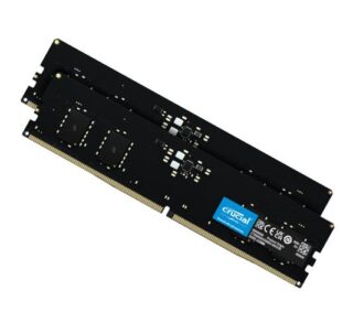 Crucial 32GB (2x16GB) DDR5 UDIMM 4800MHz CL40 Desktop PC Memory ~CT2K16G56C46U5 CT32G48C40U5