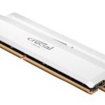 Crucial Pro 32GB (2x16GB) DDR5 UDIMM 6400MHz CL38 White Heat Spreader Support Intel XMP AMD Ryzen Desktop PC Gaming Memory