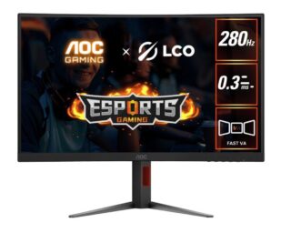 AOC 27" Curved 0.3ms 280Hz