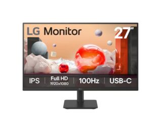 LG 27” IPS Full HD Monitor with 100Hz refresh rate