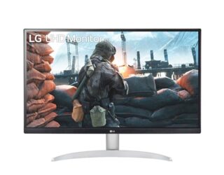 LG 27" 4K UHD IPS Smart Monitor with 3840×2160 resolution
