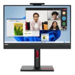 LENOVO ThinkCentre Tiny-in-One G5 23.8"/24" FHD 60Hz 1920x1080 16:9 4ms Height Adjust Tilt Swivel Pivot HDMI DP IPS USB3.2 Anti-glare Webcam Mic