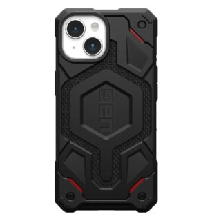 UAG Monarch Pro MagSafe Kevlar Apple iPhone 15 (6.1") Rugged Case - Kevlar Black(114219113940)