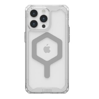 UAG Plyo MagSafe Apple iPhone 15 Pro Max (6.7") Rugged Case - Ice/Silver(114305114333)