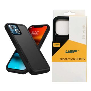 USP Rugged Apple iPhone Air (6.5") Armor Light Case Black - No-Slip