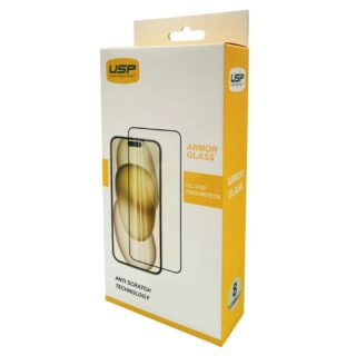 USP Apple iPhone Air (6.5") Armor Glass Full Cover Screen Protector - Impact-Resistant