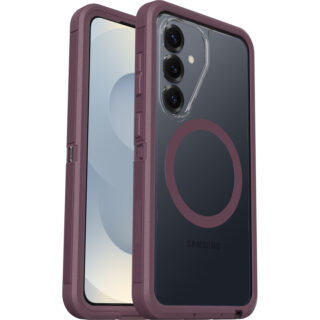 OtterBox Defender Pro XT Clear Samsung Galaxy S26 5G (6.3") Case Dye Hard (Clear/Purple) - (77-000088)