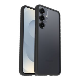OtterBox React Samsung Galaxy S25 5G (6.2") Case Black Crystal (Clear/Black) - (77-97382)