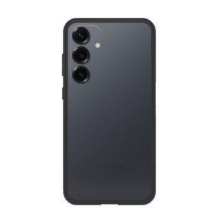 OtterBox React Samsung Galaxy S25+ 5G (6.7") Case Black Crystal (Clear/Black) - (77-97443)