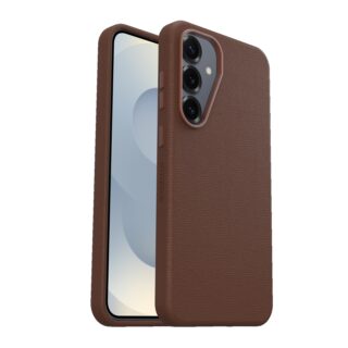 OtterBox Symmetry Cactus Leather Samsung Galaxy S25+ 5G (6.7") Case Rich Adobe (Brown) - (77-97448)