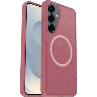 OtterBox Symmetry Clear Magnets Samsung Galaxy S25+ 5G (6.7") Case Foxberry (Pink) - (77-97599)