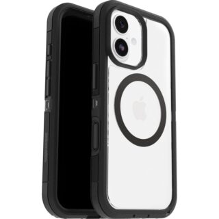 OtterBox Defender XT Pro MagSafe Apple iPhone 17 (6.3") Case Dark Side (Clear/Black) - (77-98480)