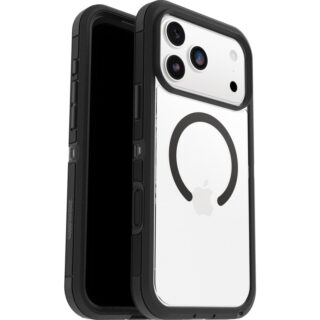 OtterBox Defender Pro XT MagSafe Apple iPhone 17 Pro (6.3") Case Dark Side (Clear/Black) - (77-98516)
