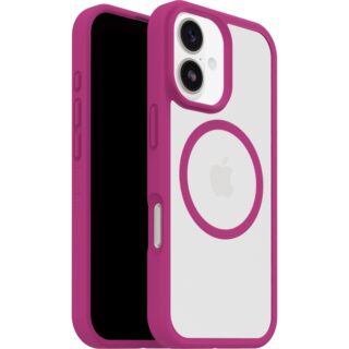 OtterBox React MagSafe Apple iPhone 17 (6.3") Case Rose Crystal (Pink/Clear) - (77-98594)