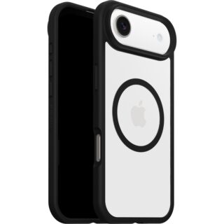 OtterBox React MagSafe Apple iPhone Air (6.5") Case Black Crystal (Clear/Black) - (77-98611))