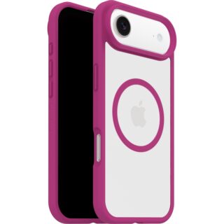 OtterBox React MagSafe Apple iPhone Air (6.5") Case Rose Crystal (Pink/Clear) - (77-98614)