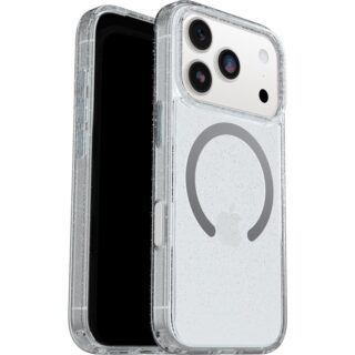 OtterBox Symmetry Clear MagSafe Apple iPhone 17 Pro (6.3") Case Stardust 4.0 (Clear) - (77-98838)