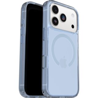 OtterBox Symmetry Clear MagSafe Apple iPhone 17 Pro (6.3") Case Blue Bliss (Clear) - (77-98849)