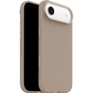 OtterBox Symmetry Cactus Leather MagSafe Apple iPhone Air (6.5") Case Grey Comfort (Biege) - (77-99041)