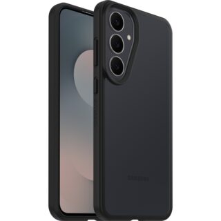 OtterBox React Samsung Galaxy S25 FE 5G (6.7") Case Black Crystal (Clear/Black) - (77-99264)