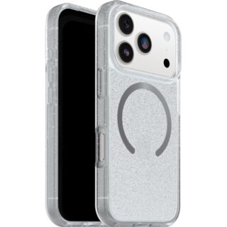OtterBox React MagSafe Apple iPhone 17 Pro Max (6.9") Case Stardust (Clear Glitter) - (77-99283)