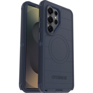 OtterBox Defender Pro Magnets Samsung Galaxy S26 Ultra 5G (6.9") Case Riverside - Blue - (77-99865)