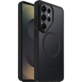 OtterBox React Magnets Samsung Galaxy S26 Ultra 5G (6.9") Case Black Crystal (Clear/Black) - (77-99937)
