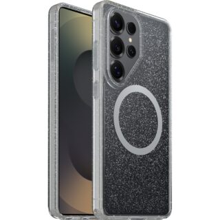 OtterBox Symmetry Clear Magnets Samsung Galaxy S26 Ultra 5G (6.9") Case Stardust Clear - (77-99981)