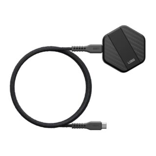 UAG Wireless Charging Pad with Stand - Black/Carbon Fiber(9B4410114042)