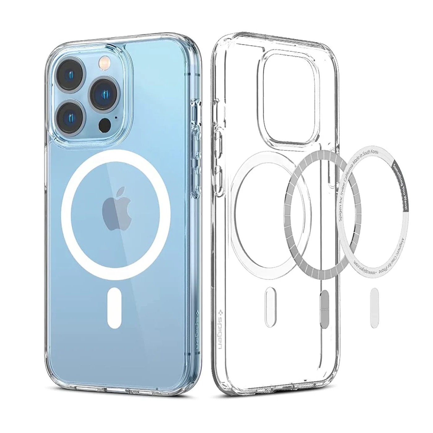 USP Apple iPhone 8 Plus/ iPhone 7 Plus (5.5") Clear Case with MagSafe - Built-in magnets